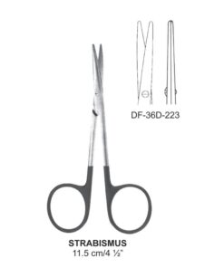Strabismus Supercut Scissors, Str, 11.5Cm (SS-36D-223)