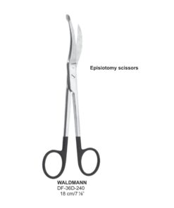 Waldmann Episiotomy Supercut Scissors, 18Cm  (SS-36D-240)