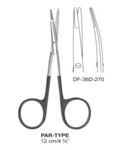 Par-Type Supercut Scissors, Cvd, 12Cm (SS-36D-270)