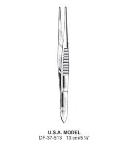 U.S.A. Model Dressing Forceps, 13Cm   (SS-37-513)