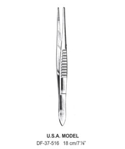 U.S.A. Model Dressing Forceps, 18Cm   (SS-37-516)