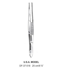 U.S.A. Model Dressing Forceps, 25Cm   (SS-37-518)
