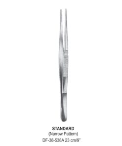 Standard Dressing Forceps, Narrow Pattern, 23Cm (SS-38-538A)