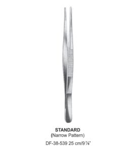Standard Dressing Forceps, Narrow Pattern, 25Cm (SS-38-539)