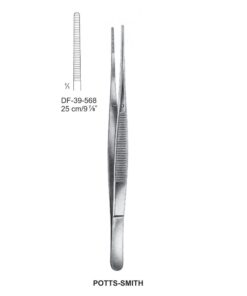 Potts-Smith Dressing Forceps, Str, Serrated, 25Cm (SS-39-568)