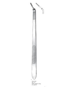 Scalpel Handle No. 3L, Solid, Angled, Long, 21Cm  (SS-4-135)