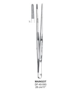 Maingot Dressing Forceps, Str, Serrated, 28Cm  (SS-40-593)