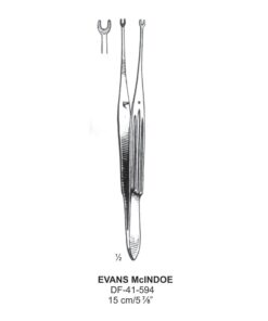 Evans-Mcindoe Dressing Forceps, 15Cm  (SS-41-594)