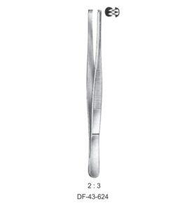 Standard Tissue Forceps, Str, 2:3 Teeth, 14.5Cm (SS-43-624)