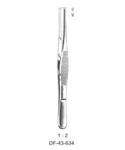 Standard Tissue Forceps, Str, 1:2 Teeth, 16Cm (SS-43-634)