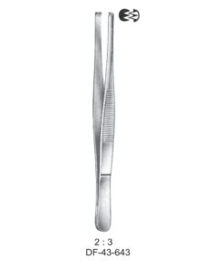 Standard Tissue Forceps, Str, 2:3 Teeth, 30Cm (SS-43-643)