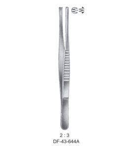 Mod.Usa Tissue Forceps, Str, 2:3 Teeth, 12Cm  (SS-43-644A)