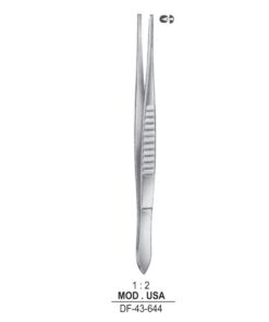 Mod.Usa Tissue Forceps, Str, 1:2 Teeth, 12Cm  (SS-43-644)