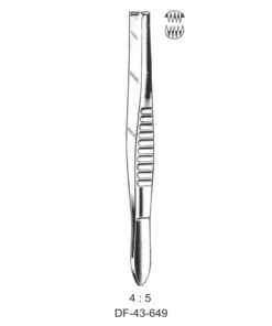 Mod.Usa Tissue Forceps, Str, 4:5 Teeth, 13Cm  (SS-43-649)