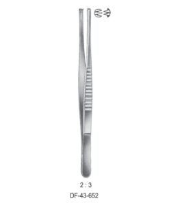 Mod.Usa Tissue Forceps, Str, 2:3 Teeth, 14.5Cm  (SS-43-652)