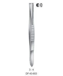 Mod.Usa Tissue Forceps, Str, 3:4 Teeth, 14.5Cm  (SS-43-653)