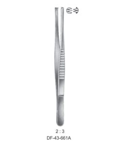 Mod.Usa Tissue Forceps, Str, 2:3 Teeth, 18.5Cm  (SS-43-661A)