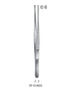 Mod.Usa Tissue Forceps, Str, 2:3 Teeth, 21Cm  (SS-43-662A)