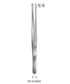 Mod.Usa Tissue Forceps, Str, 2:3 Teeth, 25Cm  (SS-43-663A)