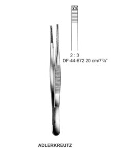 Adlerkreutz Tissue Forceps, Str, 2:3 Teeth, 20Cm  (SS-44-672)