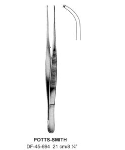 Potts-Smith Tissue Forceps, Cvd, 1:2 Teeth, 21Cm  (SS-45-694)
