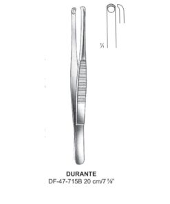 Durante Tissue Grasping Forceps, 20Cm  (SS-47-715B)