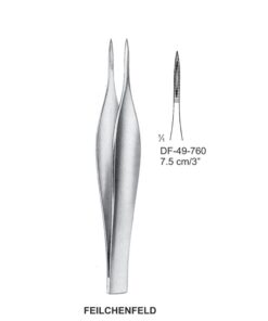Feilchenfeld Splinter Forceps, Str, 7.5Cm (SS-49-760)