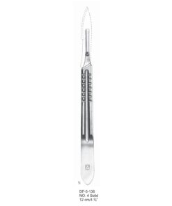 Standard Scalpel Handles No.4 Solid 12Cm  (SS-5-136)