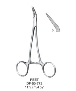 Peet Splinter Forceps, Angled, 11.5Cm (SS-50-772)