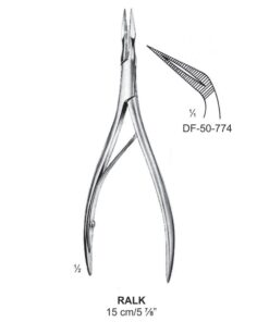 Ralk Splinter Forceps, Angled, 15Cm (SS-50-774)