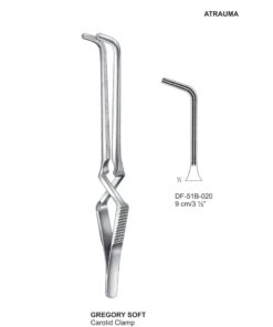 Gregory Soft Atrauma Bulldog Clamp, 9Cm (SS-51B-020)