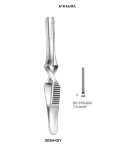 Debakey Atrauma Bulldog Clamp, Str, 7.5Cm (SS-51B-024)