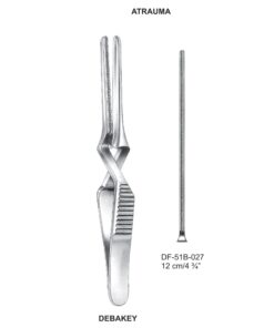 Debakey Atrauma Bulldog Clamp, Str, 12Cm (SS-51B-027)