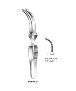 Debakey Atrauma Bulldog Clamp, Cvd, 7.5Cm (SS-51B-028)