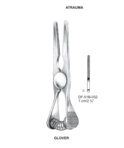 Glover Atrauma Bulldog Clamp, Str,  7Cm (SS-51B-032)