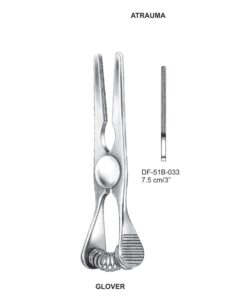 Glover Atrauma Bulldog Clamp, Str,  7.5Cm (SS-51B-033)