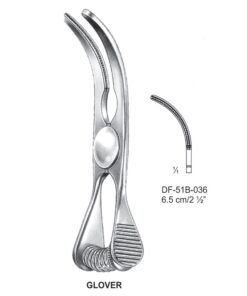 Glover Atrauma Bulldog Clamp, Cvd,  6.5Cm (SS-51B-036)