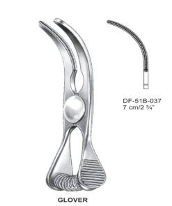 Glover Atrauma Bulldog Clamp, Cvd,  7Cm (SS-51B-037)