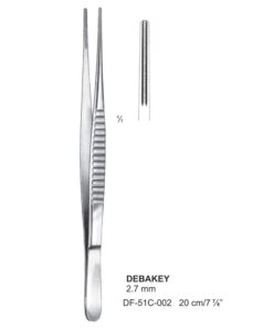 Debakey Atrauma Forceps, Str, 20Cm, 2.7Mm (SS-51C-002)