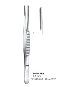 Debakey Atrauma Forceps, Str, 20Cm, 3.5Mm (SS-51C-017)