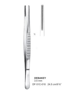 Debakey Atrauma Forceps, Str, 24.5Cm, 3.5Mm (SS-51C-018)