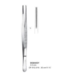 Debakey Atrauma Forceps, Str, 30Cm, 3.5Mm (SS-51C-019)