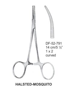Halsted-Mosquito Artery Forceps, Cvd, 1X2 Teeth, 14Cm (SS-52-791)