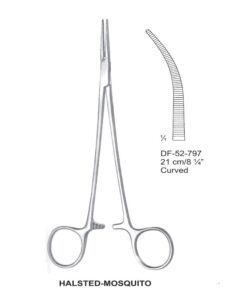 Halsted-Mosquito Artery Forceps, Cvd, 21Cm (SS-52-797)