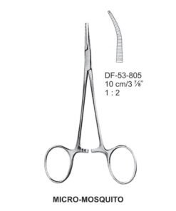 Micro-Mosquito Artery Forceps, Cvd, 1X2 Teeth, 10Cm (SS-53-805)