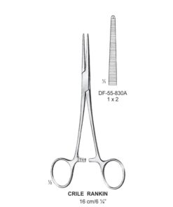 Crile-Rankin Artery Forceps, Str, 1X2 Teeth, 16Cm (SS-55-830A)