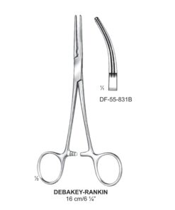 Debakey-Rankin Atrauma Artery Forceps, Cvd, 16Cm (SS-55-831B)