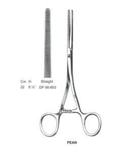 Pean Artery Forceps, Str, 22Cm (SS-56-853)