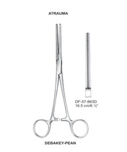 Debakey-Pean Atrauma Artery Forceps, Str, 16.5Cm (SS-57-863D)