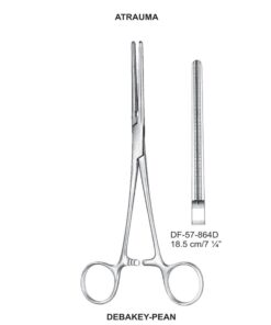 Debakey-Pean Atrauma Artery Forceps, Str, 18.5Cm (SS-57-864D)